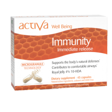 Activa Well-Being Immunity, 45 vege caps